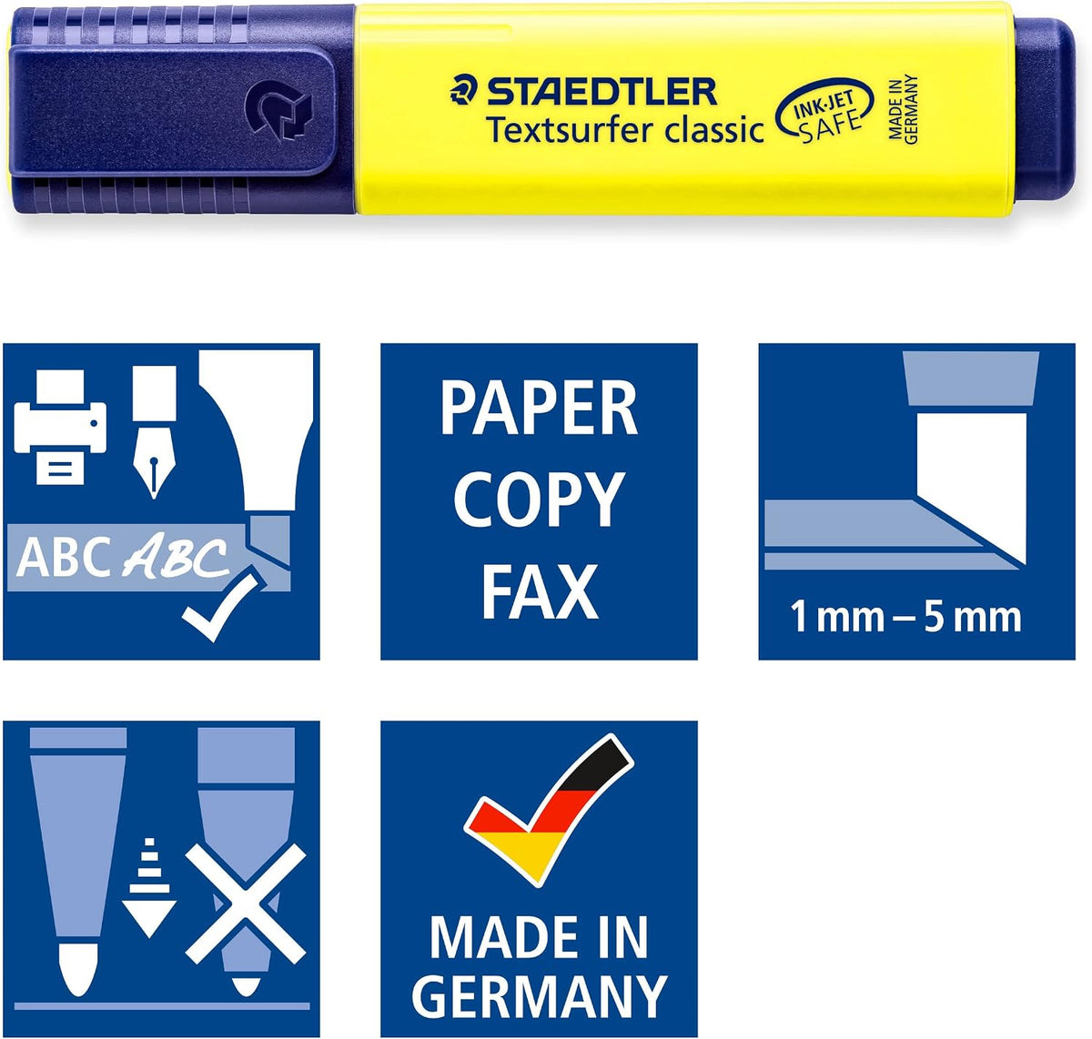 Staedtler Textsurfer Classic 4 Pack