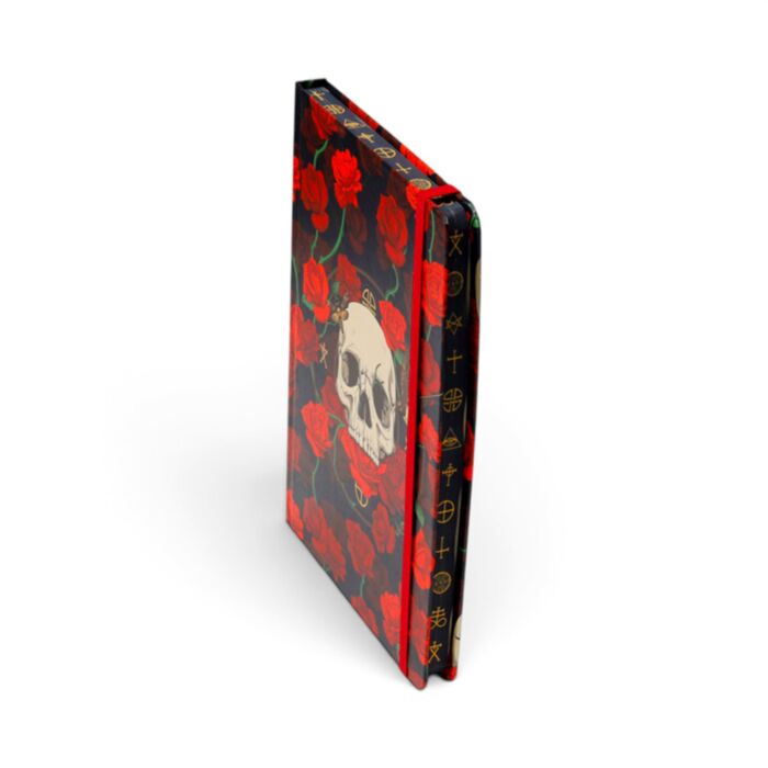 Skulls & Roses Recycled A5 Notebook