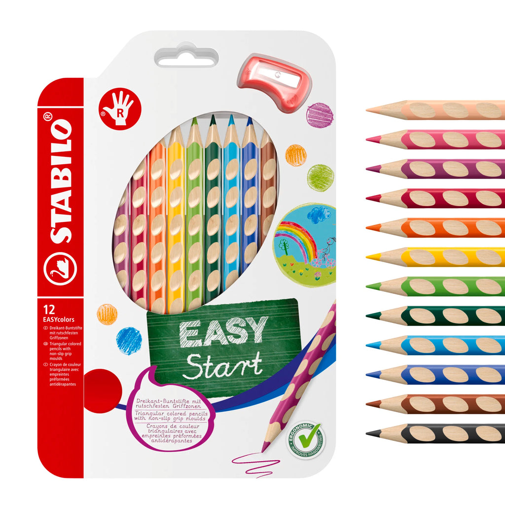 STABILO EASYcolors Colored Pencils 12pk