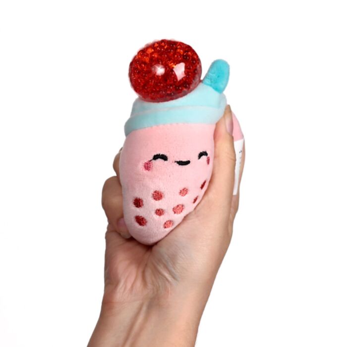 Queasy Squeezies Bubble Tea Plush Squeezy Toy