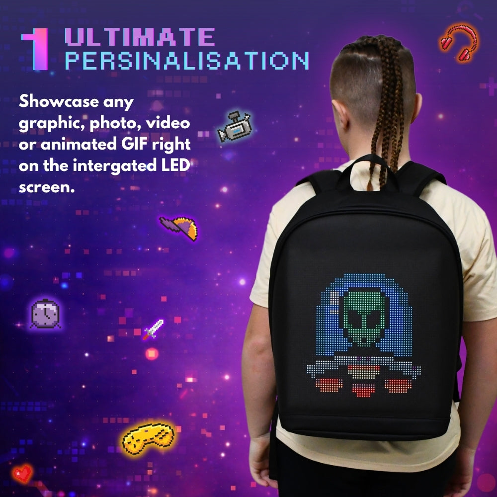 Toyfinity LED Screen Backpack