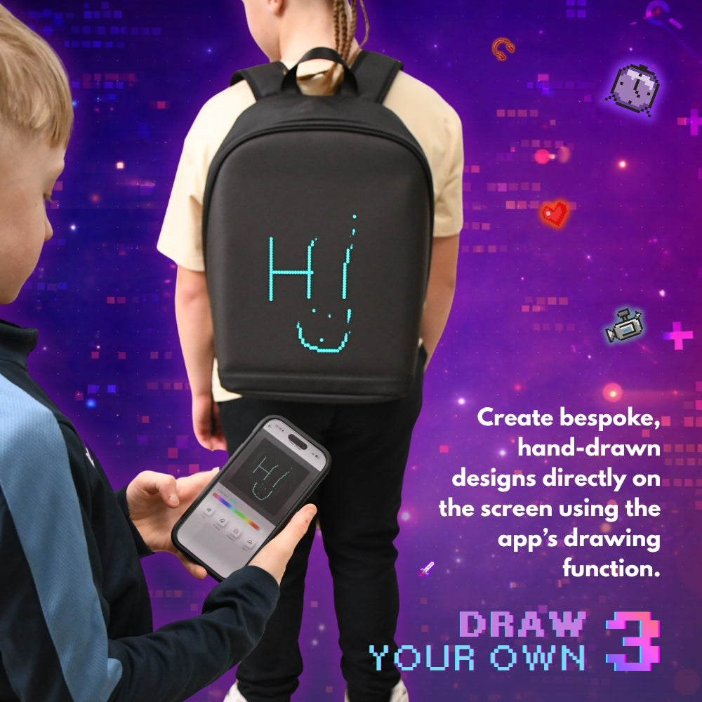 Toyfinity LED Screen Backpack