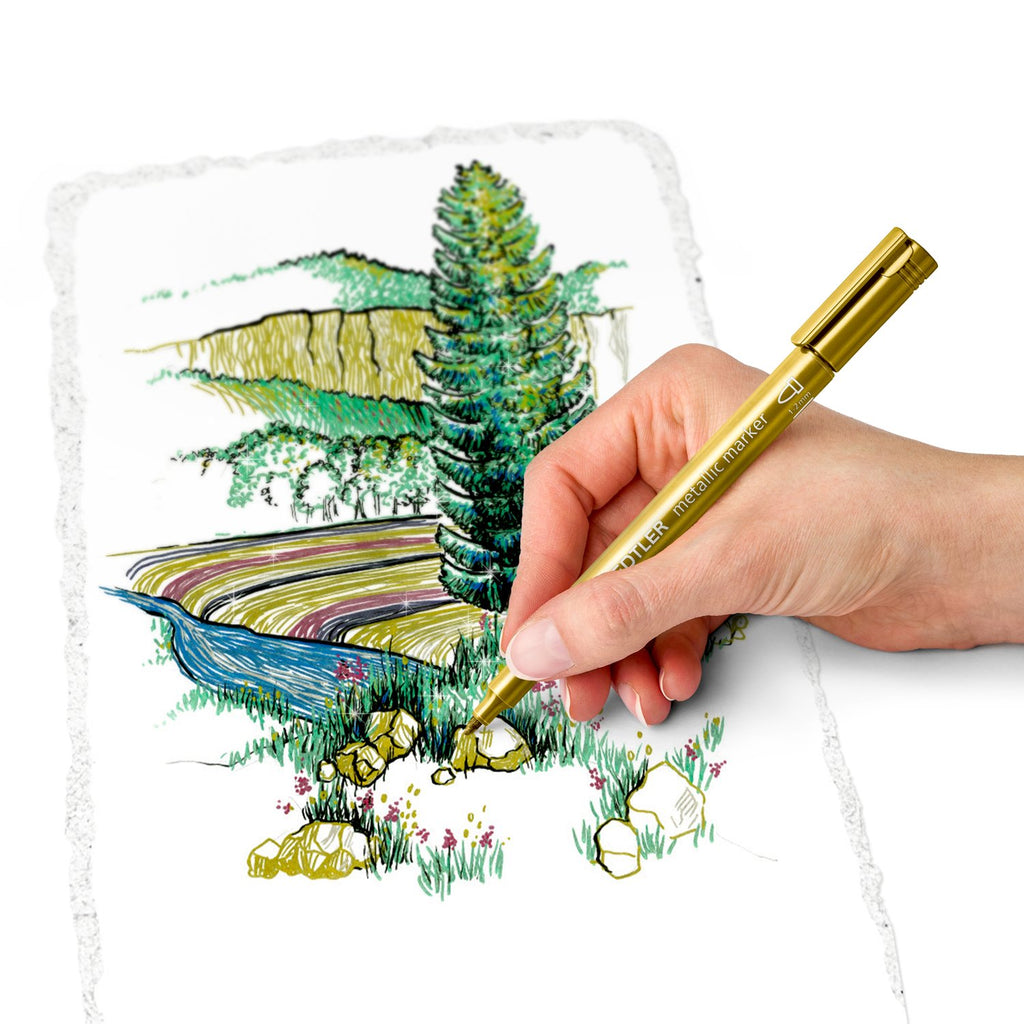 Staedtler Metallic Pen 3 Pack