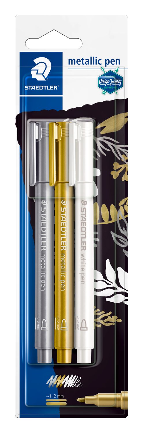Staedtler Metallic Pen 3 Pack