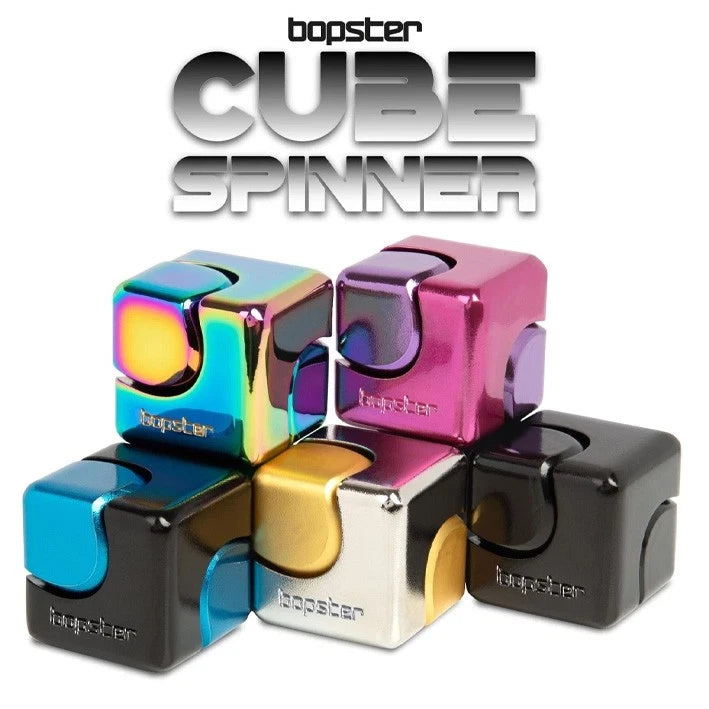 Bopster Fidget Cube Spinner